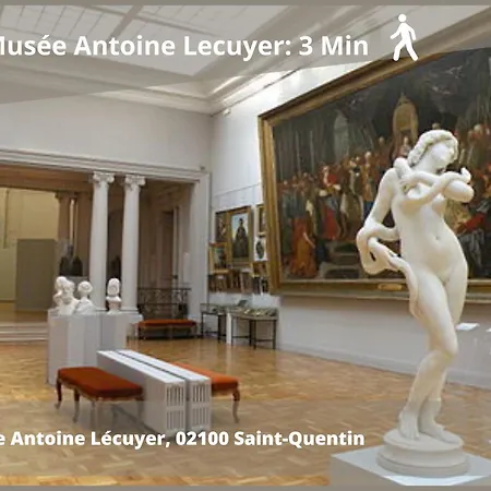 Sq Appart Elegance - Appartement 1 Chambre - Gare St Quentin - Parking Lejlighed