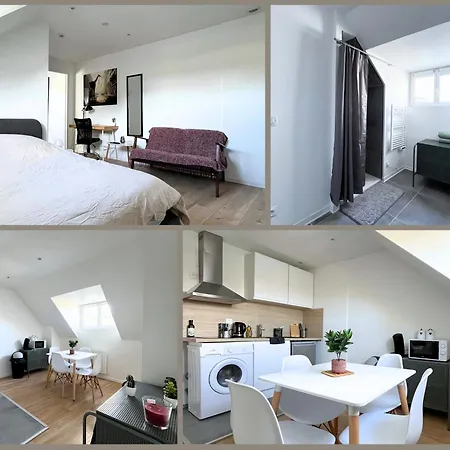 Lejlighed Sq Appart Elegance - Appartement 1 Chambre - Gare St Quentin - Parking